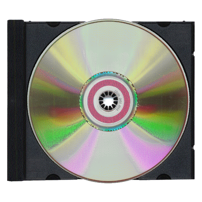 Cover art of NADA, blank CD in black jewel case